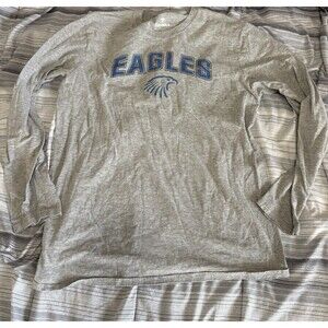 Fanatics Embry-Riddle University T Shirt Adult Large gray Long Sleeve shirt